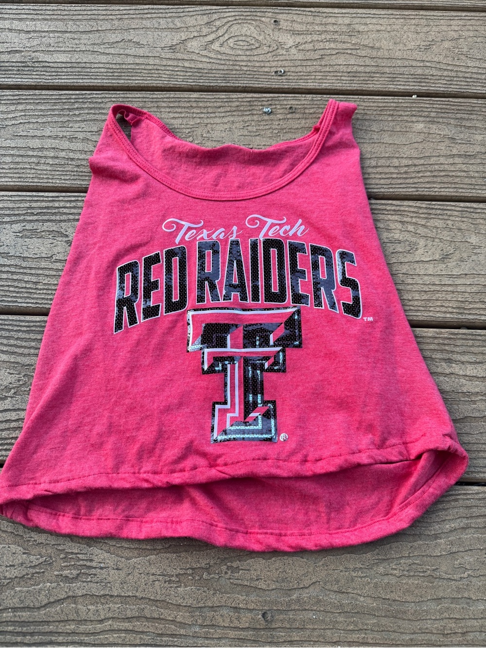 Texas Tech Red Raiders red Tank Top